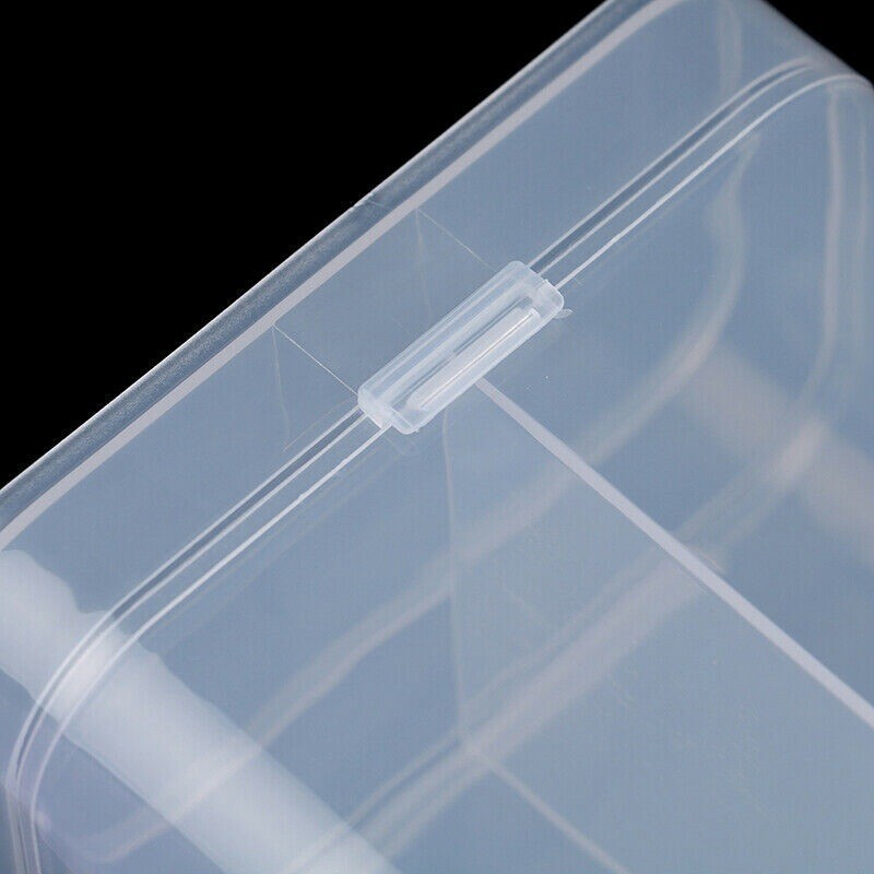 2 Grids Storage Tools Wipes Brush Grids Art Material Cotton Nail Pads Container