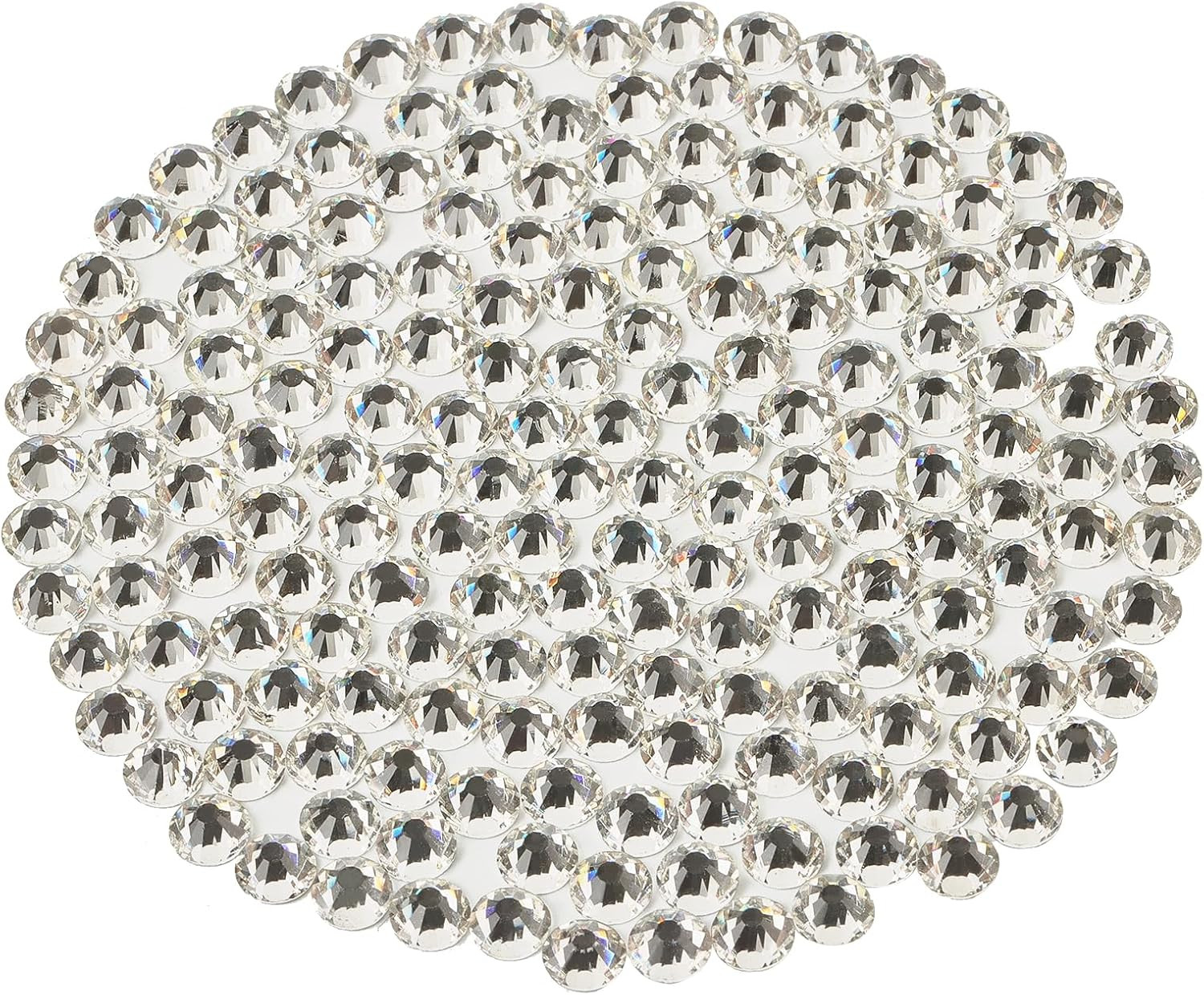 1440Pcs Glue Fix Crystal Flatback Rhinestones Glass Diamantes Gems for Nail Art