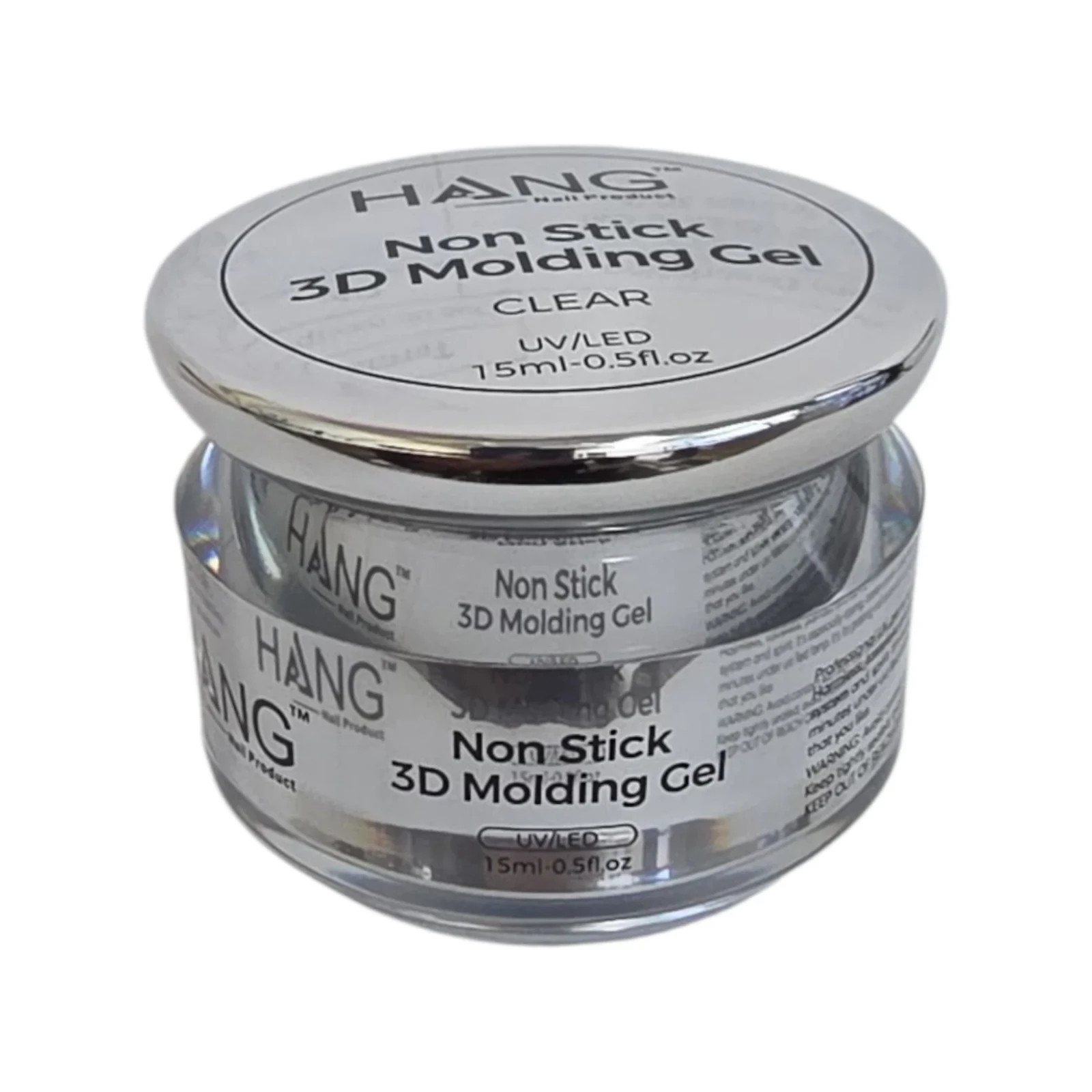 Hang Non Stick 3D Molding Gel UV/LED Clear 15 mL 0.5 fl oz