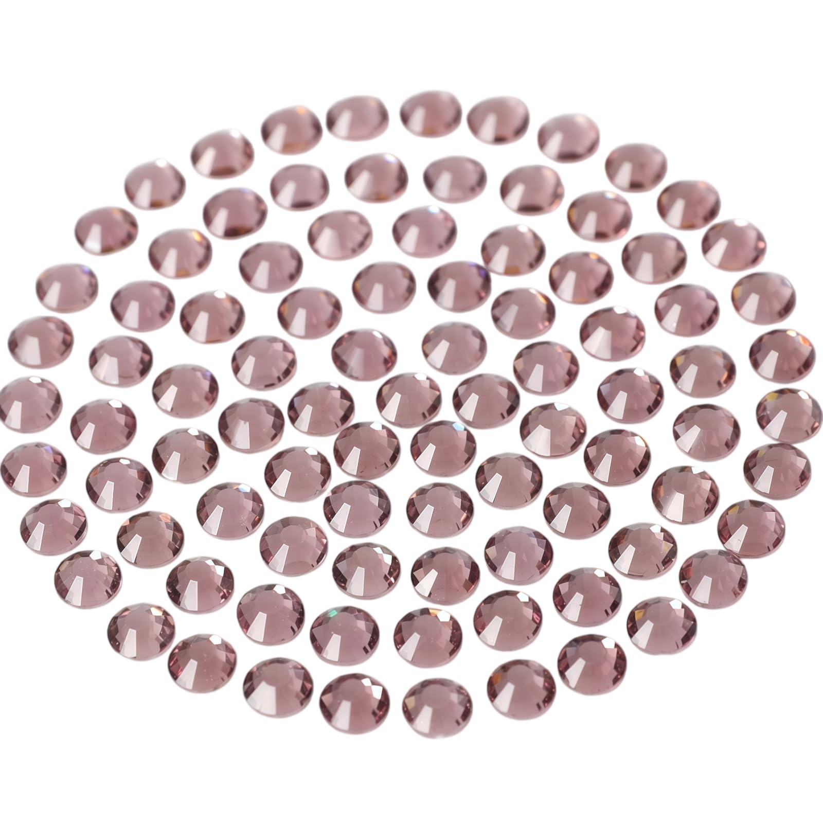 Diamonland Flatback Glass Crystal Rhinestones Rounds Gems for Bedazzling Nail…