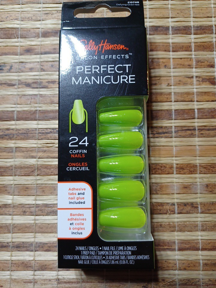 Sally Hansen Salon Effects Perfect Manicure 24 Coffin Nails CO746 Defying Gravi-