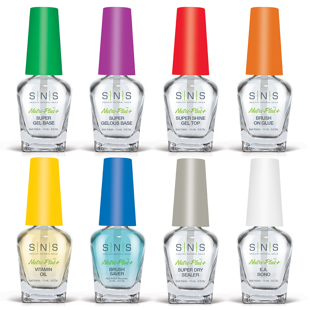 SNS ESSENTIAL DIPPING LIQUID SYSTEM FOR DIPPING POWDER- .5oz & 2 oz ~YOU CHOICE!