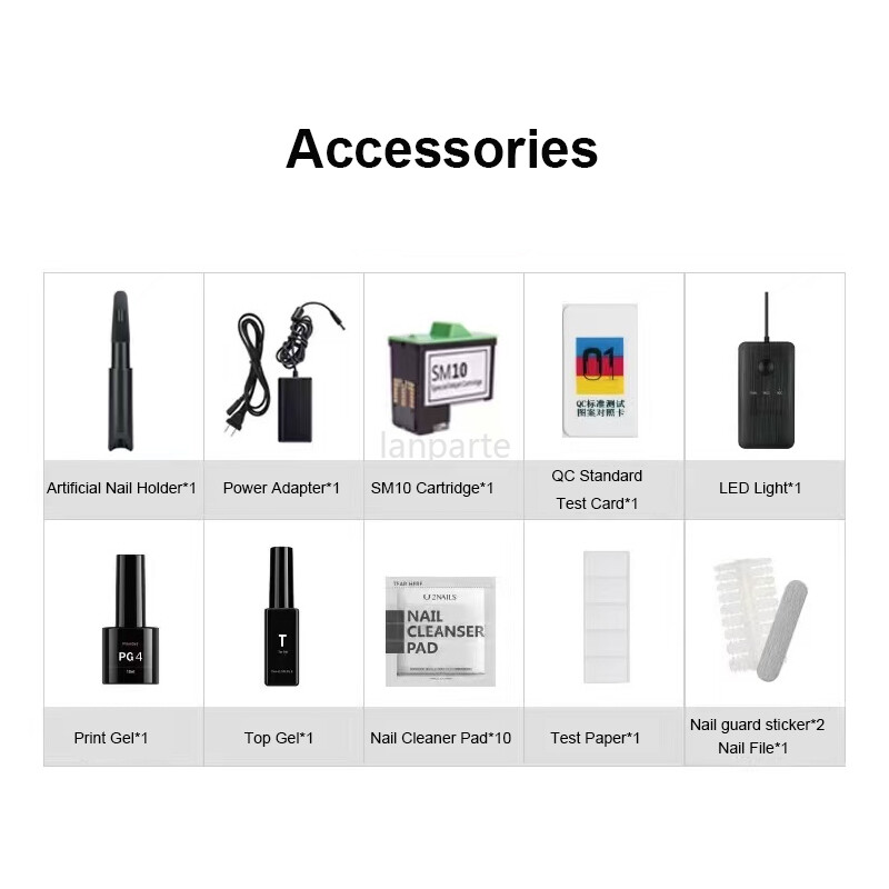 O’2NAILS Touch Screen Nail Printer Desktop Nail Art Printer Machine APP Pattern！
