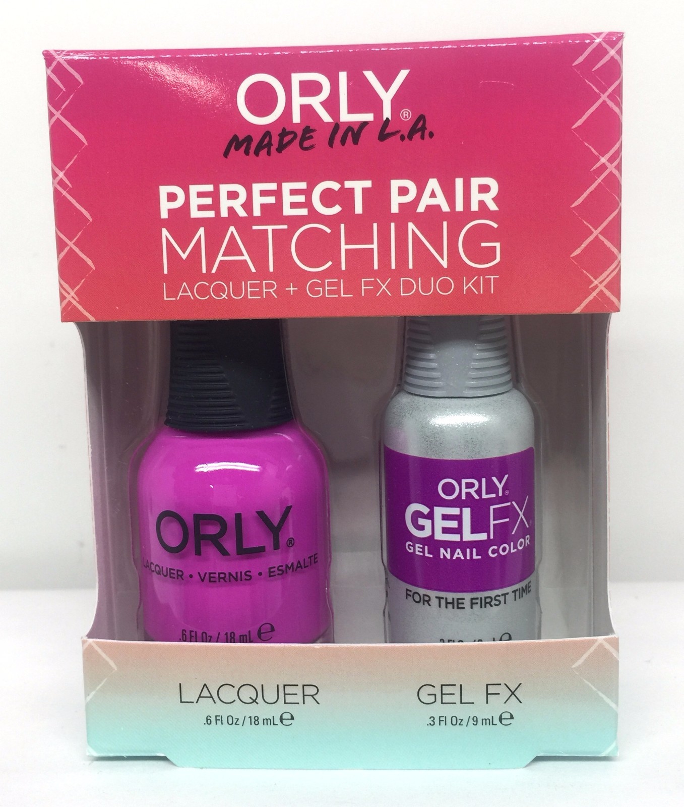 Orly Perfect Pair (Gelfx + NL) – COASTAL CRUSH – Summer ’17 – Choose Any Duo