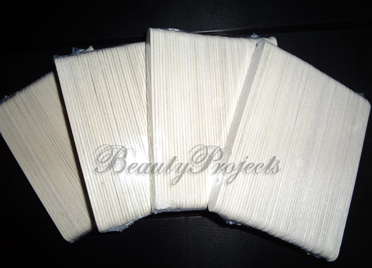 5000pcs White Mini Manicure Nail File 100/100 Grit 13cm Bulk – Plastic Center