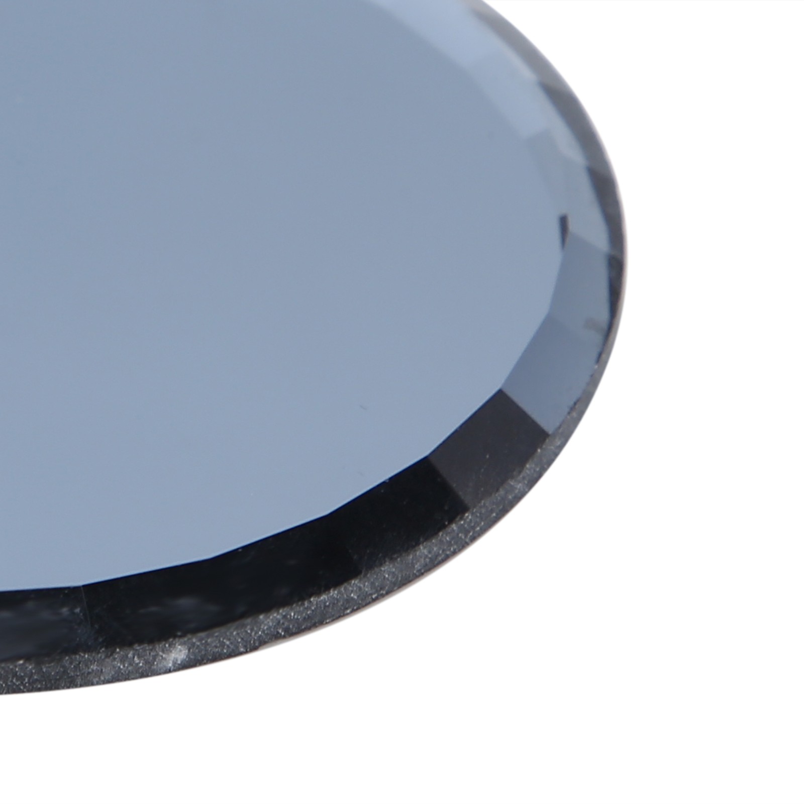 False Nail Mirror Glass Display Board Manicure Drawing Color Mixing Tool (Black)
