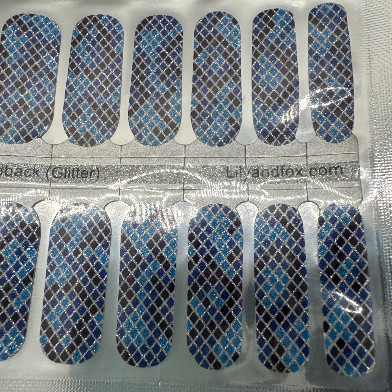 1 Bundle Of Lily And Fox Nail Wraps Stickers Art 10 Packs Of 16 Each NEW Sealed