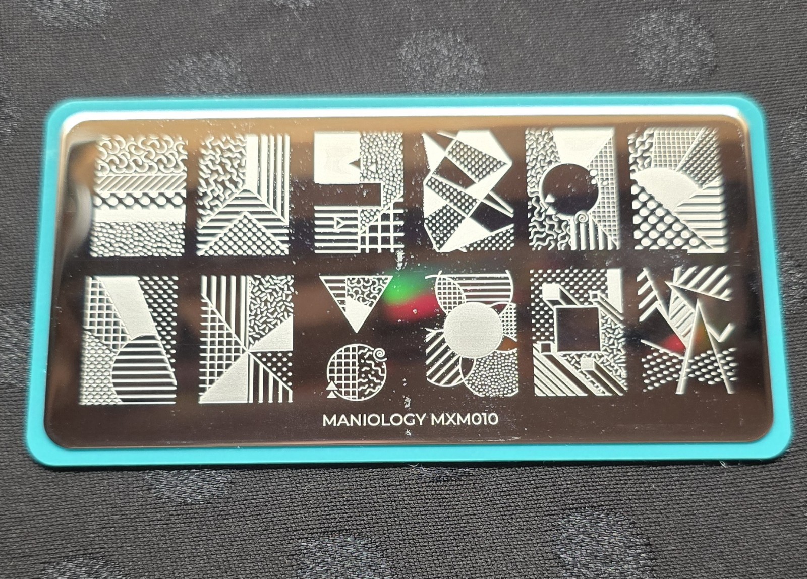 Maniology Mani x Me 80’s 90’s Memphis Mod Nail Stamp Plates MXM009 MXM010 HTF