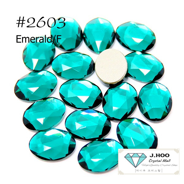 Swarovski 2603 Oval Flat Back 8*6mm (8pcs)