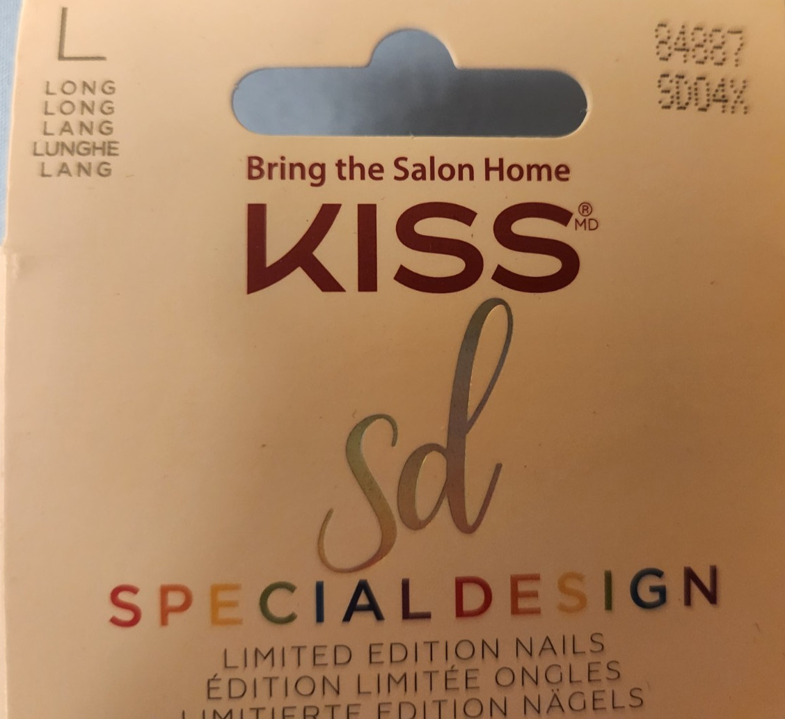 Kiss Special Design Limited Edition Just Love Pride False Nails – 28ct.