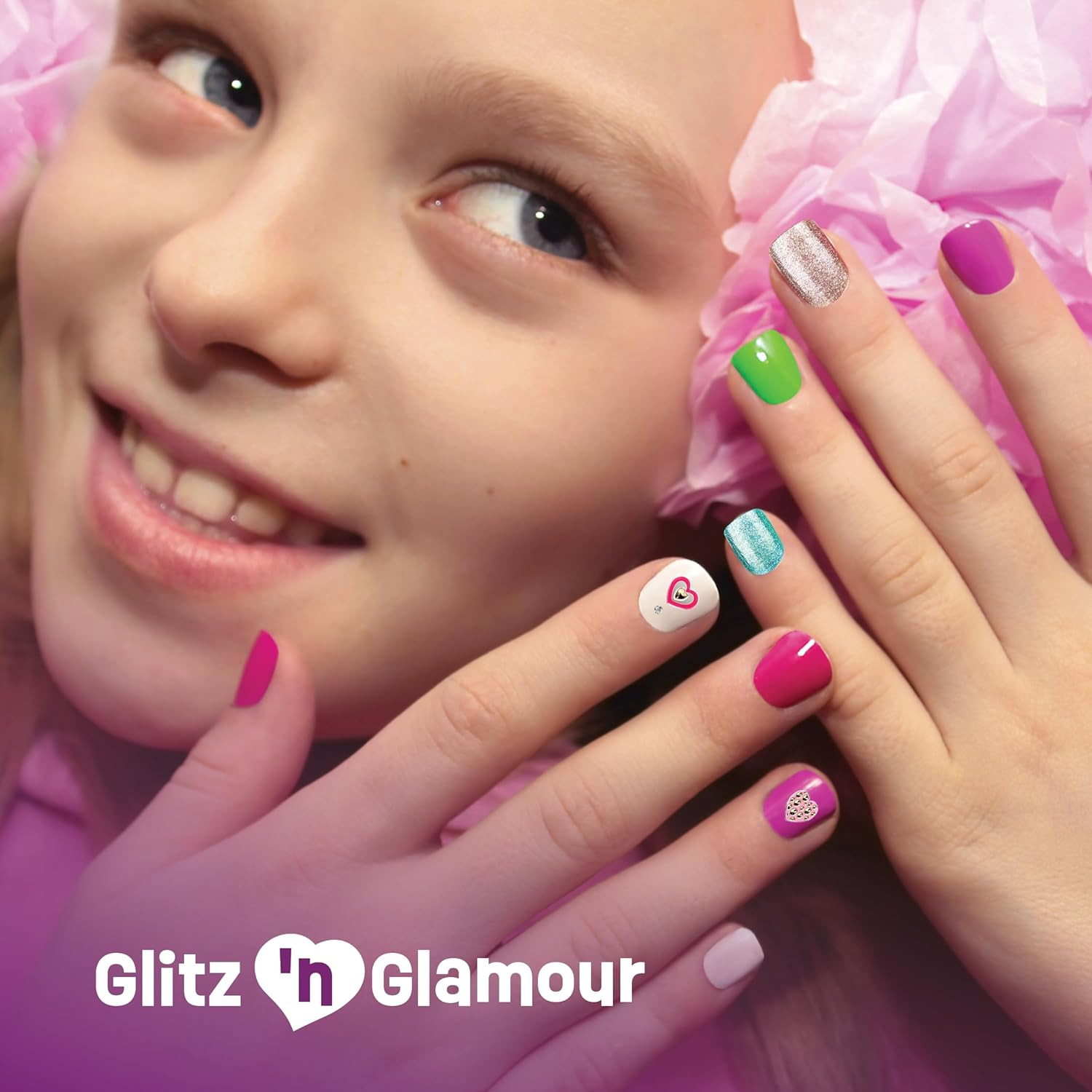 Nail Art Studio for Girls – Birthday Gift – Nail Polish Kit for Kids Ages 7-12 Y