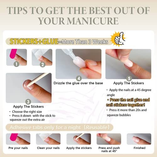 Long Press On Nails Coffin Nails 0.04 Ounce (Pack of 24) coffin tasty color