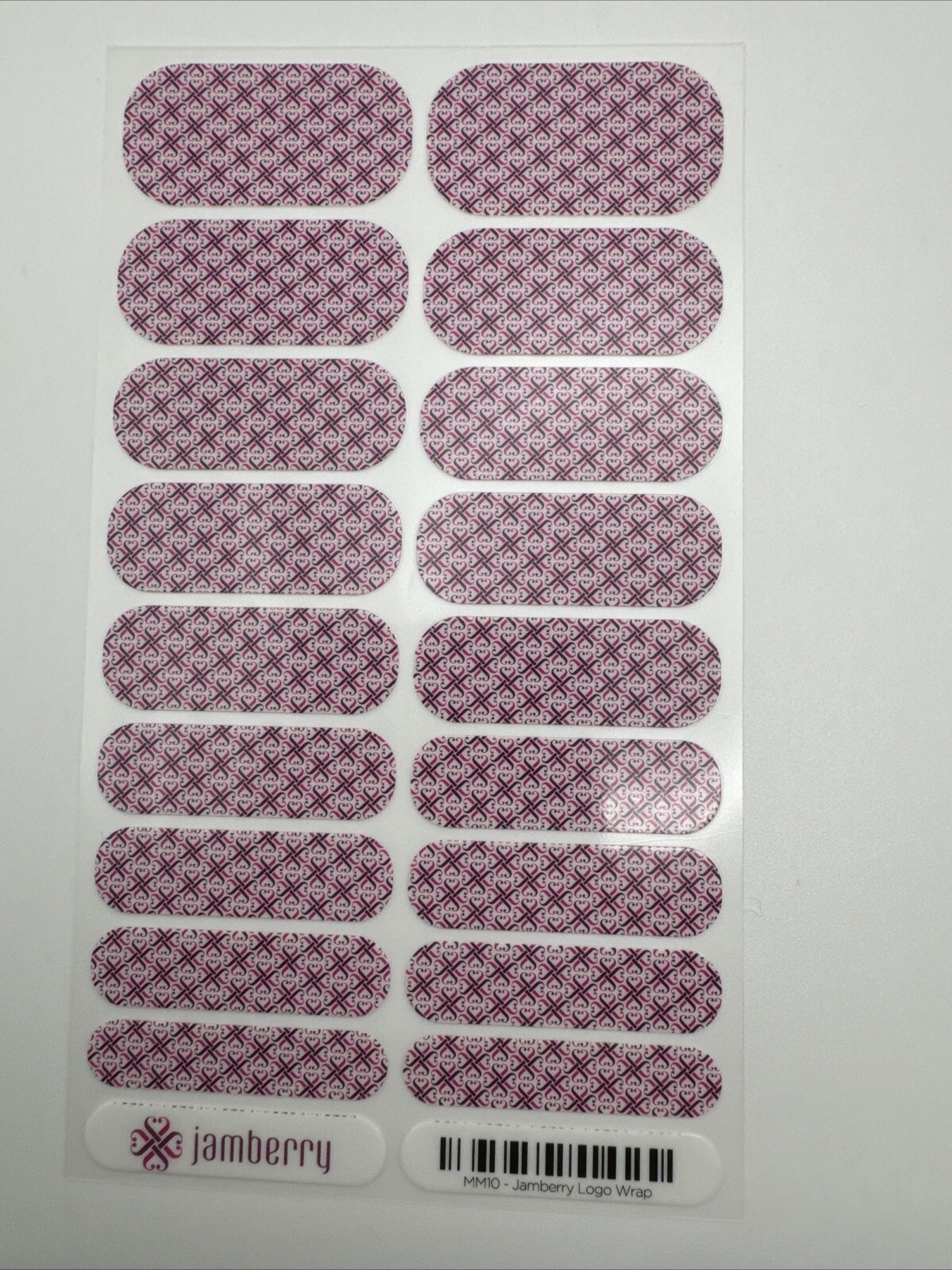 Jamberry Nail Wraps Jamberry logo Wrap Full Sheet (multicolor graphic)