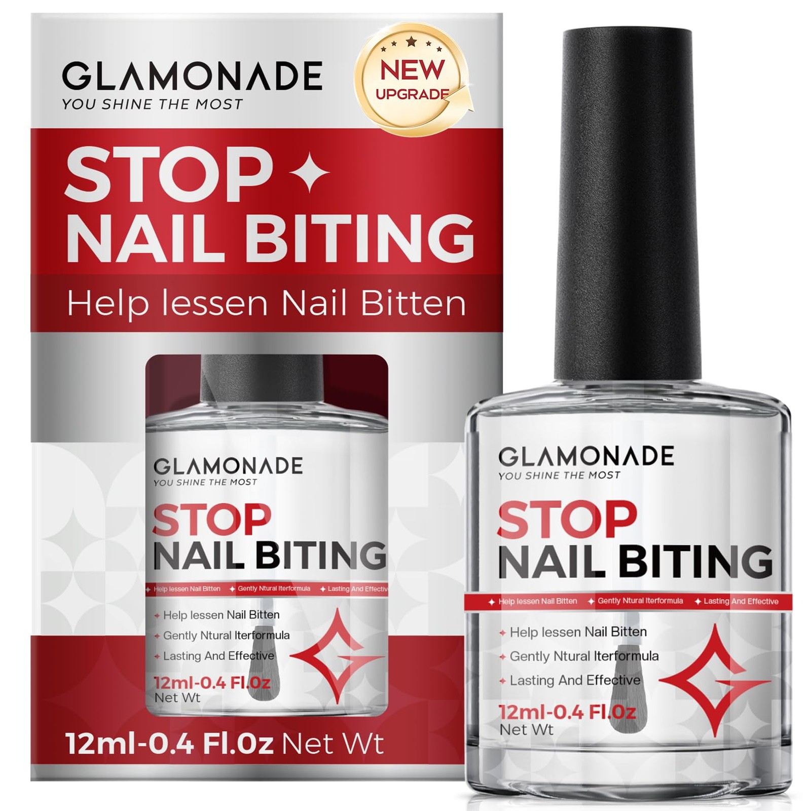 Glamonade Nail Biting Prevention For Kids: 0.41 Fl Oz (Pack of 1), Multicolor