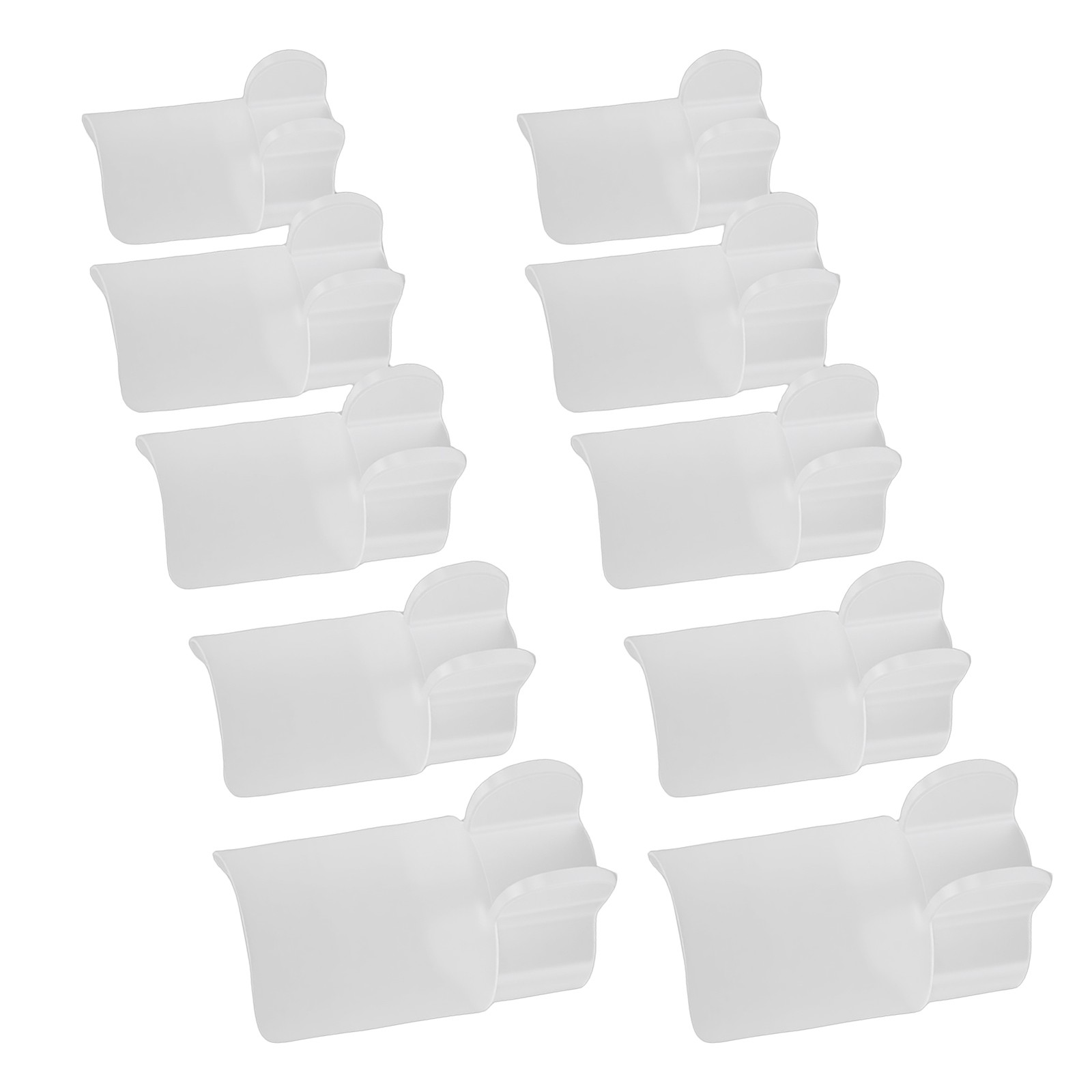 10 Nail Polish Protector Multi Sizes DIY Manicure Covers Easy To Use