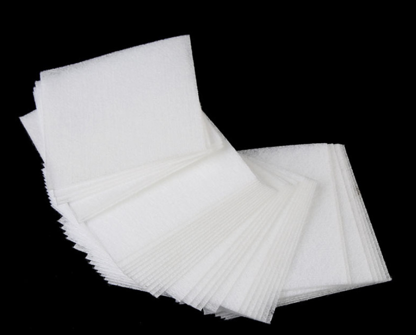 320pcs Manicure Nail Art Polish Remover Lint Free Cleaner Wipe Cotton Pad Paper