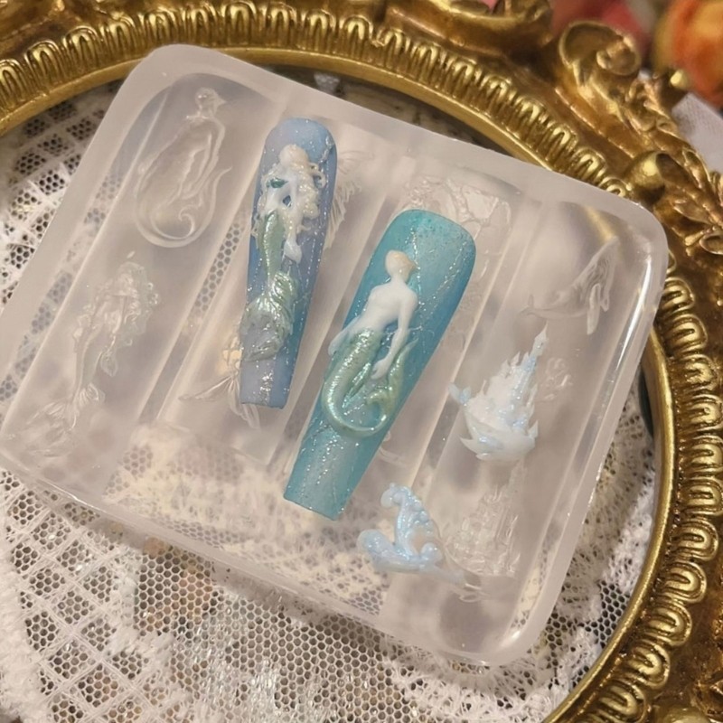 Mermaids Series Small Accessories Crafting Molds Present for Beauty Enthusiasts