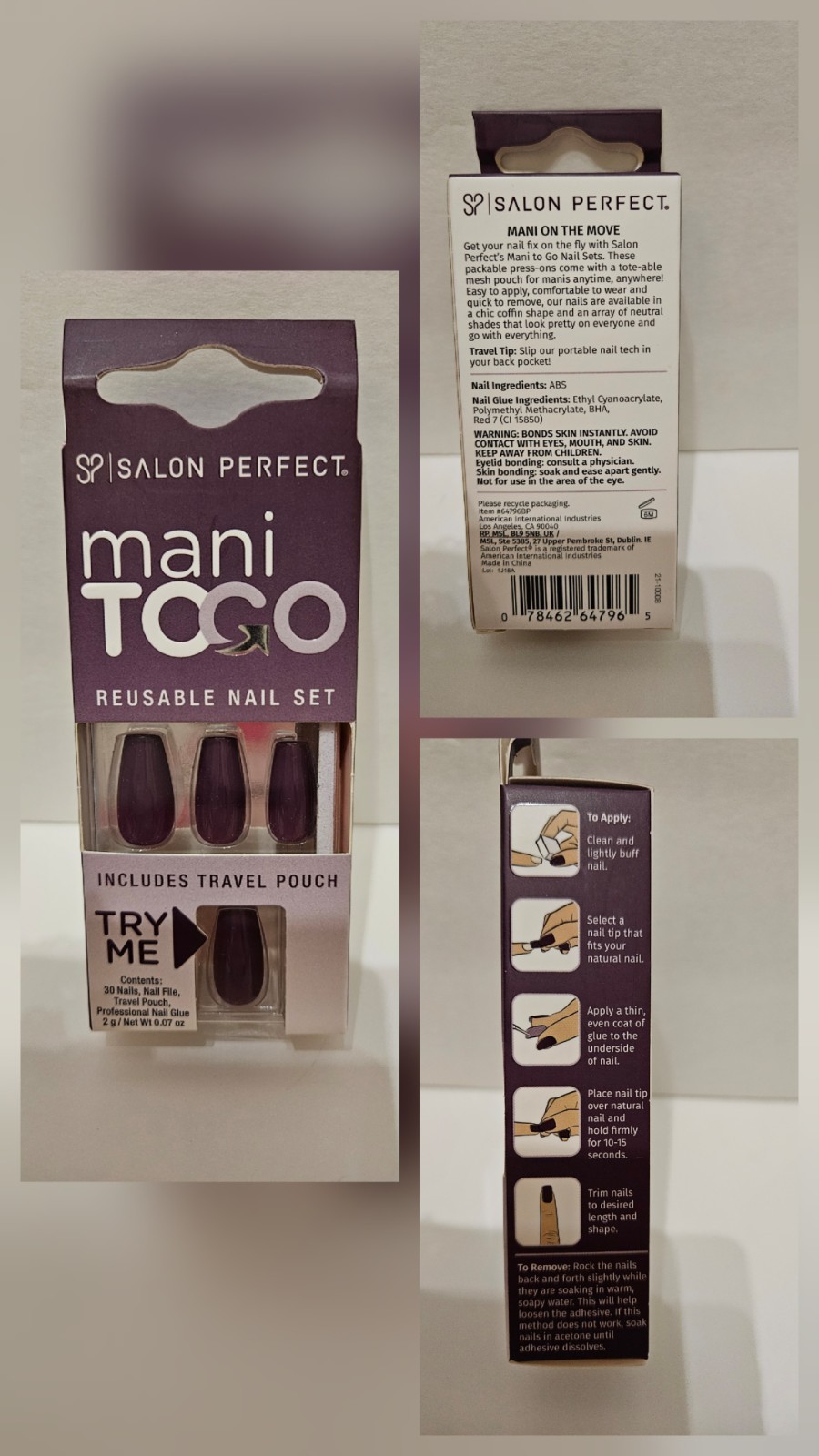 Misc. Artificial Nails – Brand New – 7 Packs – Brands Listed in Description