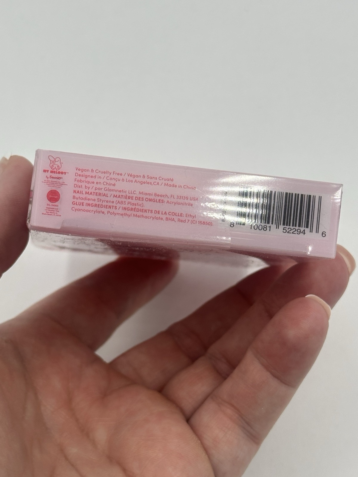 Glamnetic Hello Kitty and Friends My Melody Press-On Nail Kit *NEW*