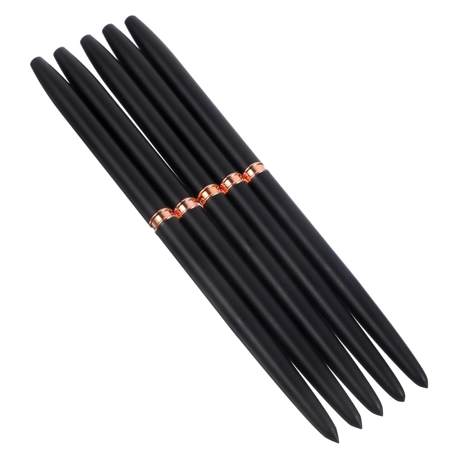 5pcs Nail Art Brush Manicure Liner Pens for Nail Designs for Home and Salon Use