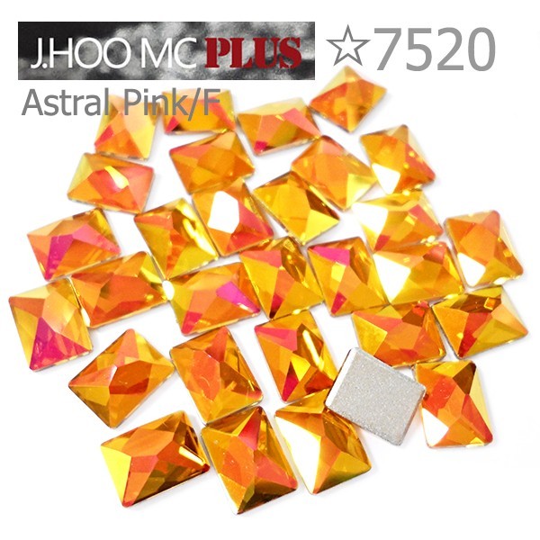 J.HOO Crystal 7520 Cosmic Flat Back Rhinestones 8×6mm Nail Art (10pcs)