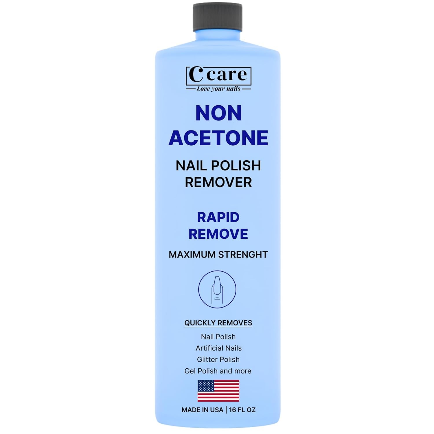 Gentle Touch Non-Acetone Nail Polish Remover | Nourishing Formula | Professional