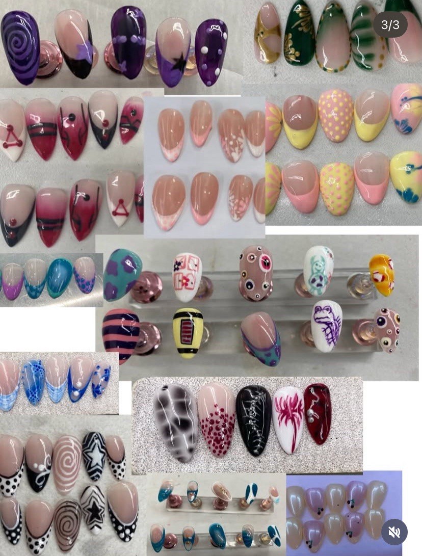 Custom Press on nails! :)