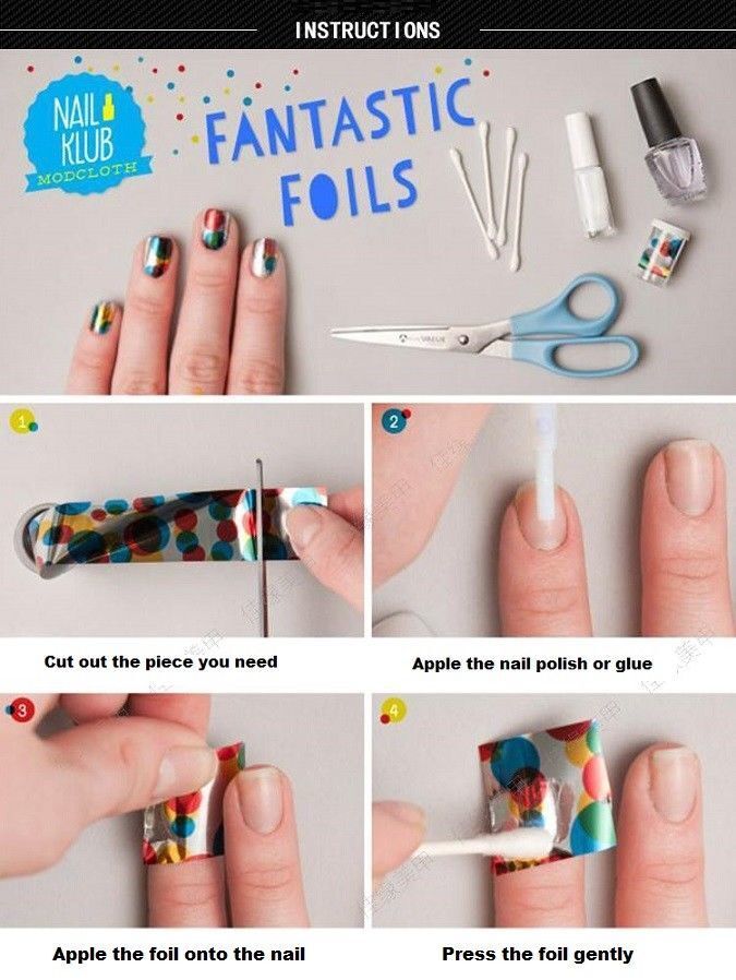 10-115 pcs DIY Transfer Paper Foil Nail Art Sticker Decal Decoration, Nail Art