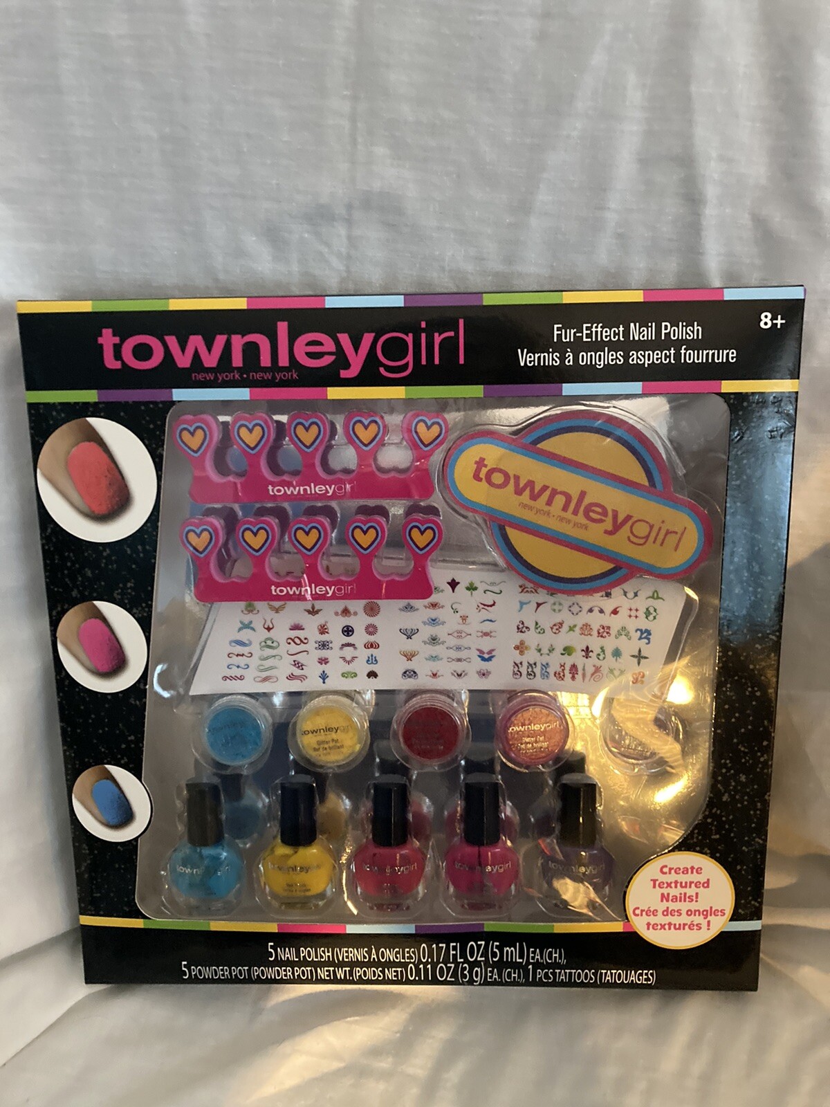 Townley Girl Create Textured Finger Nails FREE SHIPPING