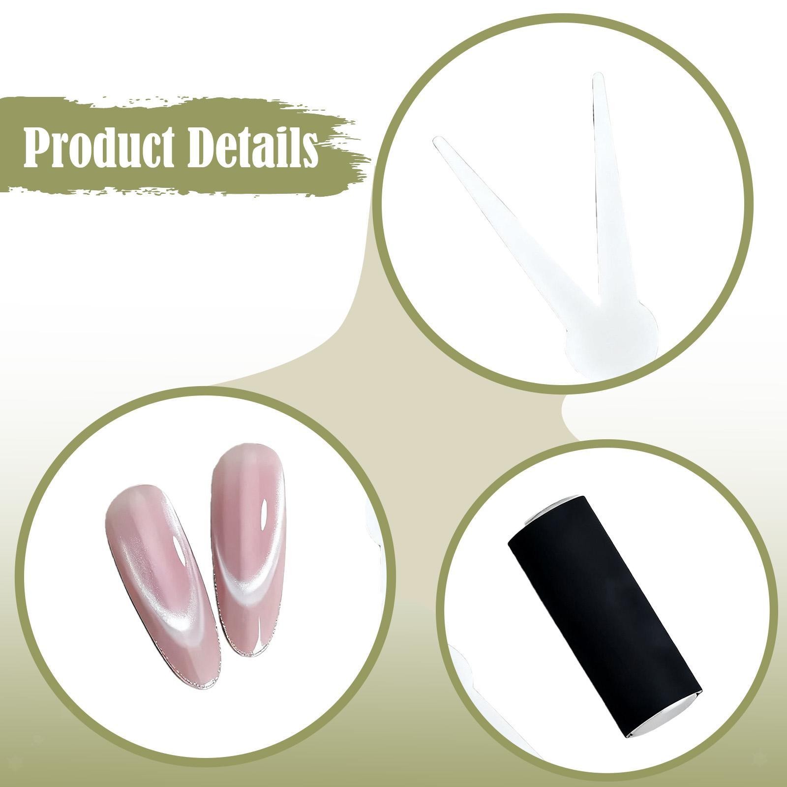 French Cat Eye Magnet Tool Portable Magnetic Manicure Tool for DIY Beginners