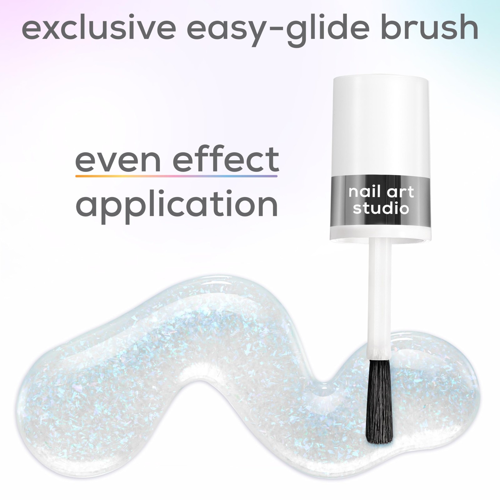 essie Nail Art Studio Special Effects Chrome Polish, Vegan, Peach Nail Polish…