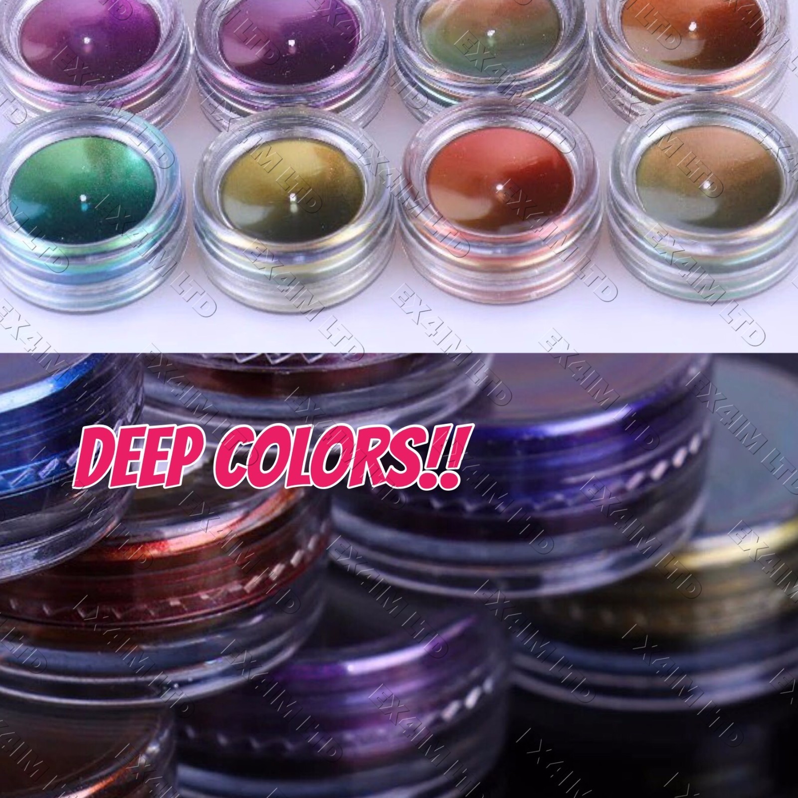 Chameleon Nail Chrome Powder Multi Colour Shifting Mirror Changing Blue Green 1R