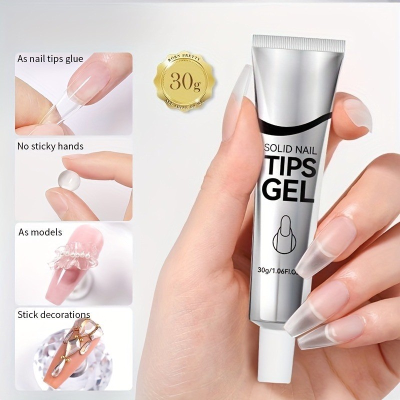 Durable Non-Toxic False-Nail-Specific Super Strong Nail Glue for False Nail Tips