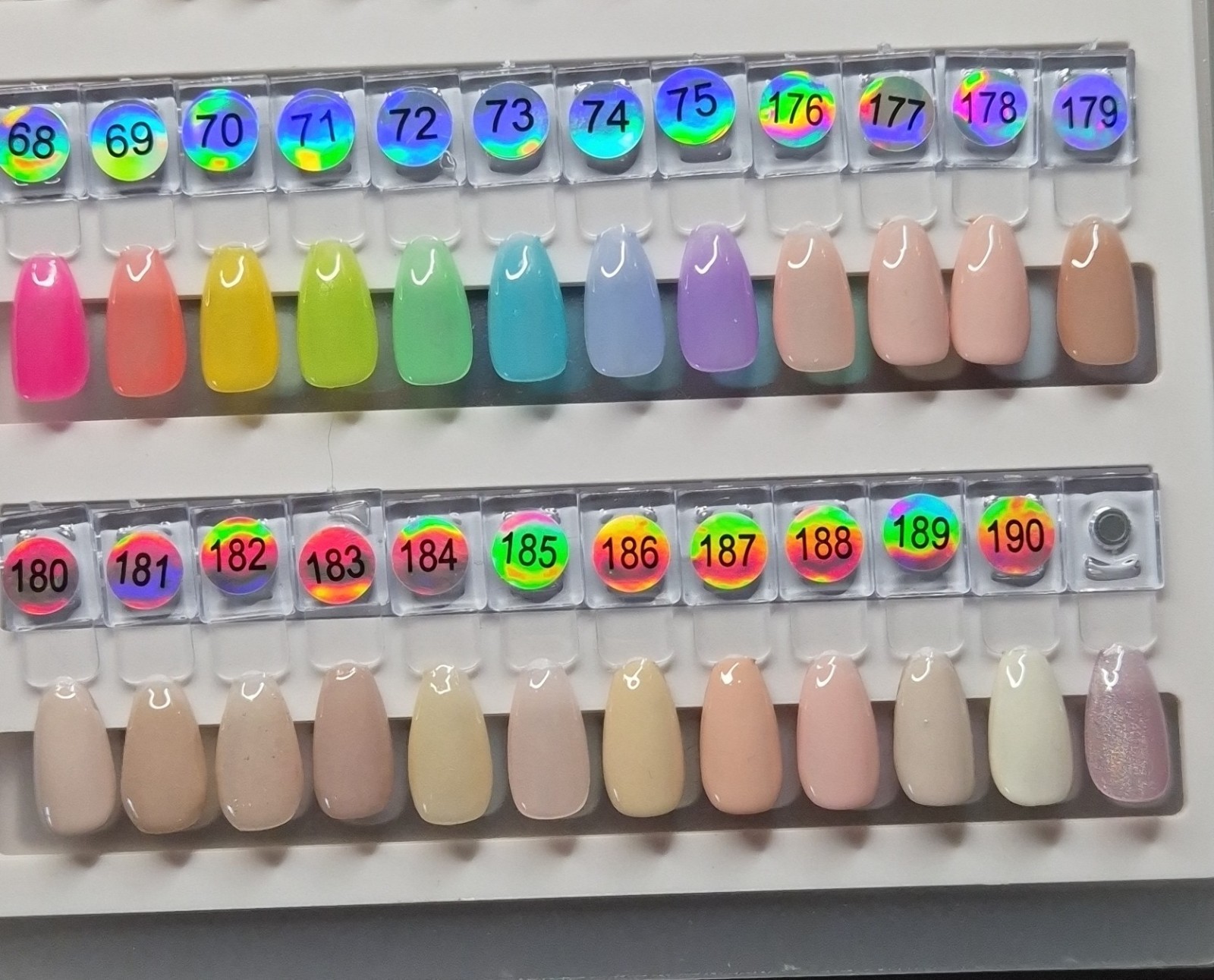 luxury Customized Press On Nails, your Choice of Color, Shape & Length