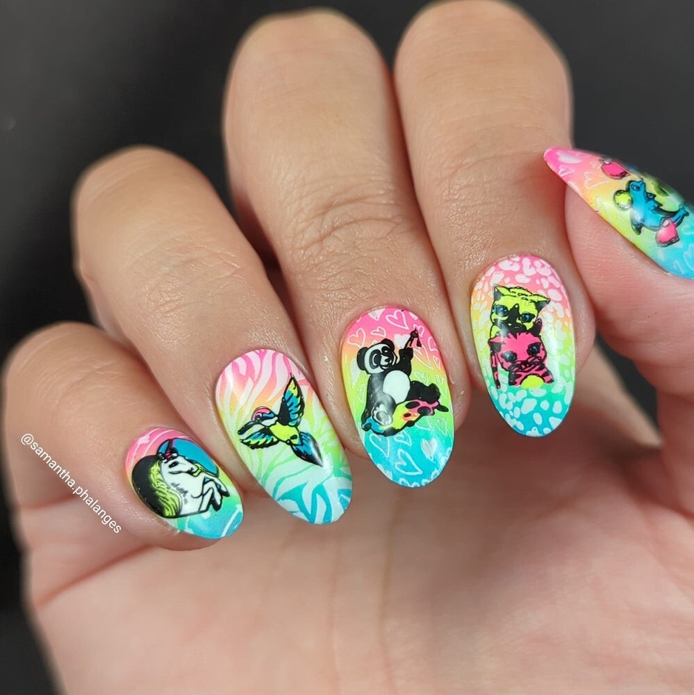 M283 Maniology Nail Stamping Plate
