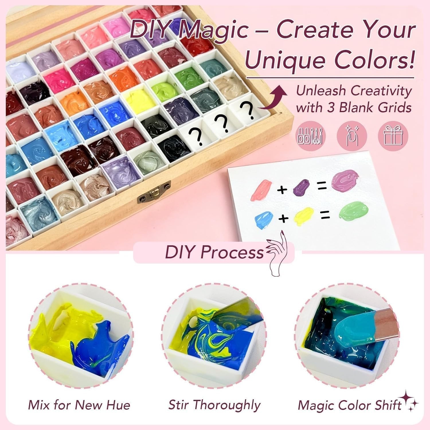 57-Color Sponge Nail Gel Kit – No Wipe Ombre Paint