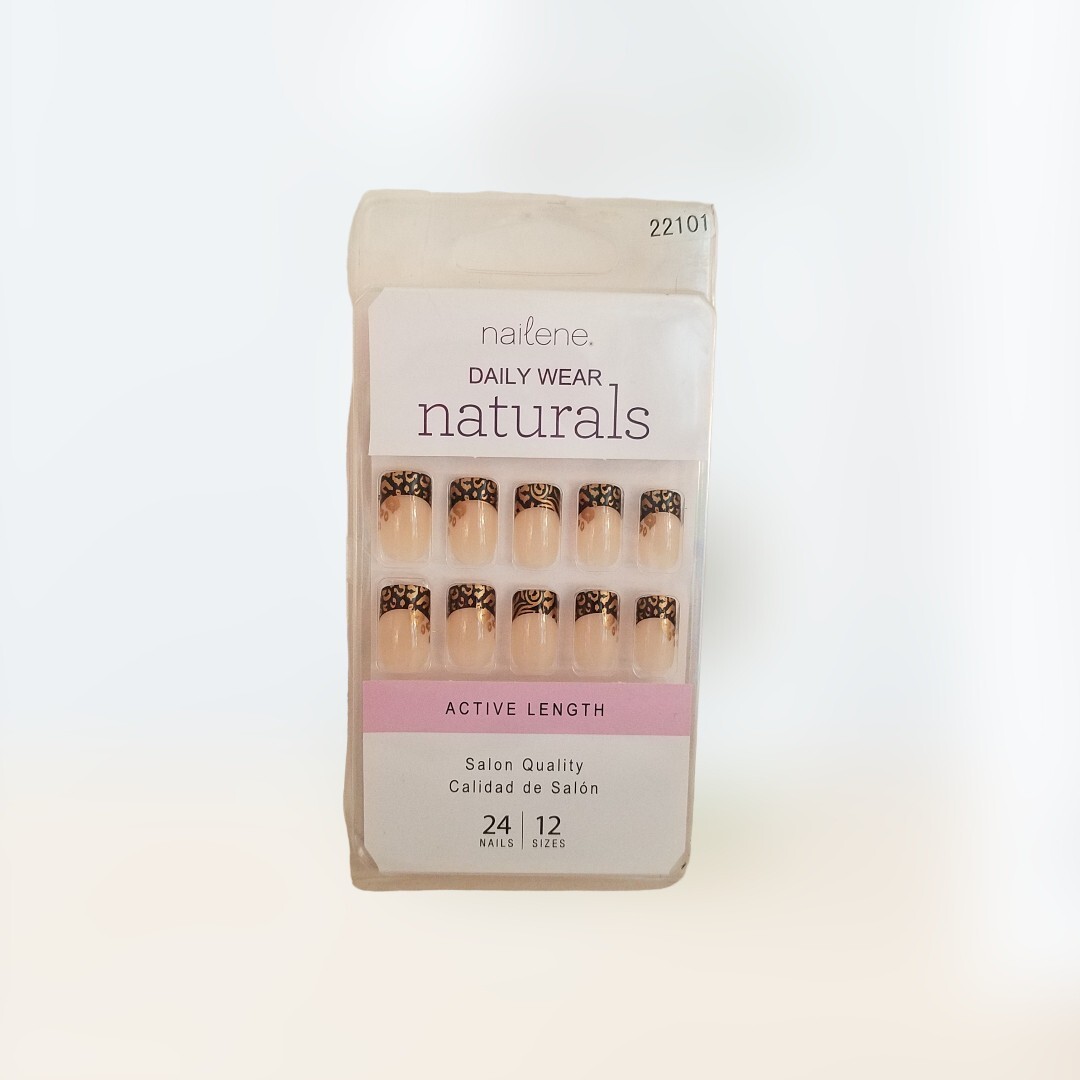 Nailene DAILY WEAR NATURALS Active Length Salon Quality 24 Nails 22101
