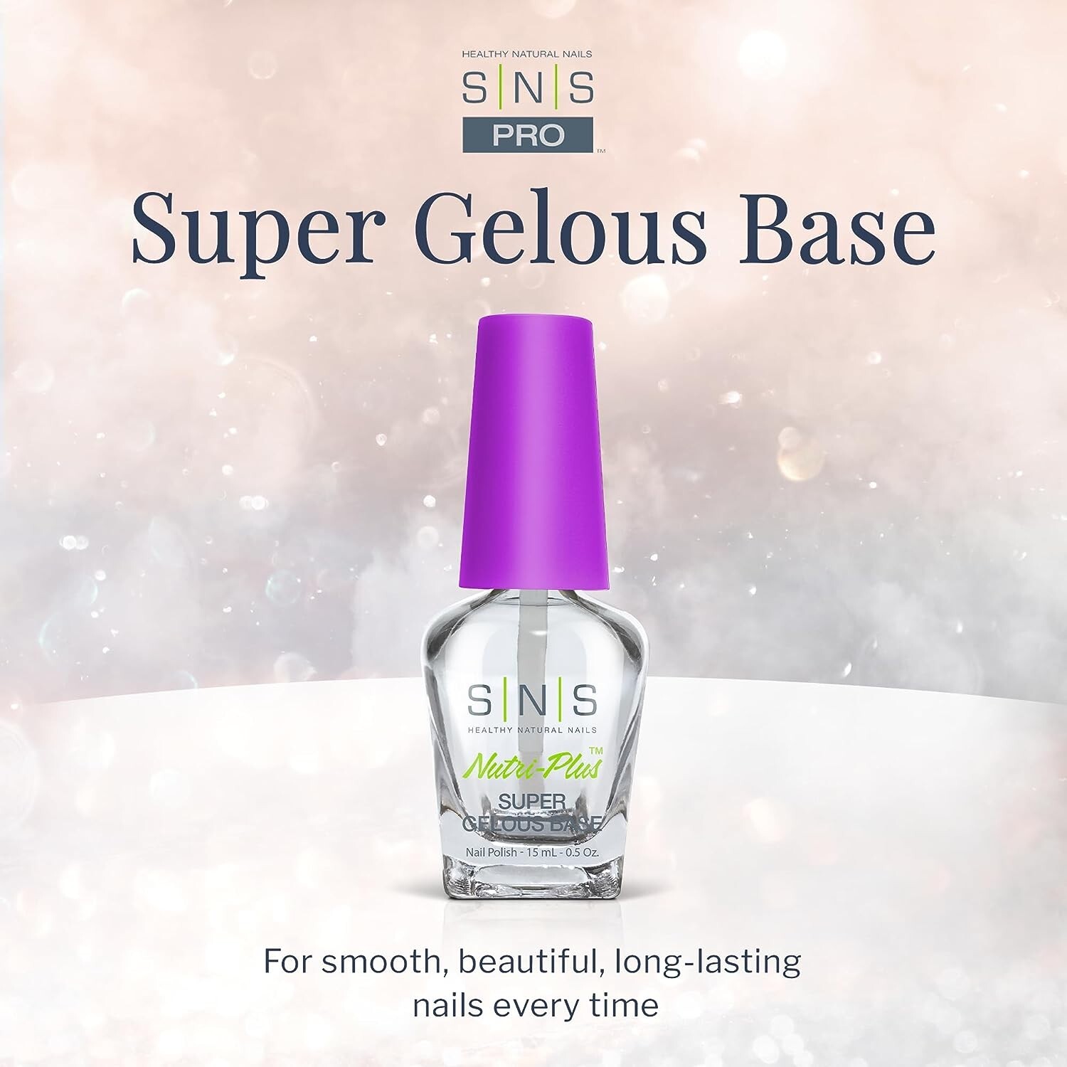 SNS Healthy Natural Nails Gelous Base Coat 0.5oz / 15ml
