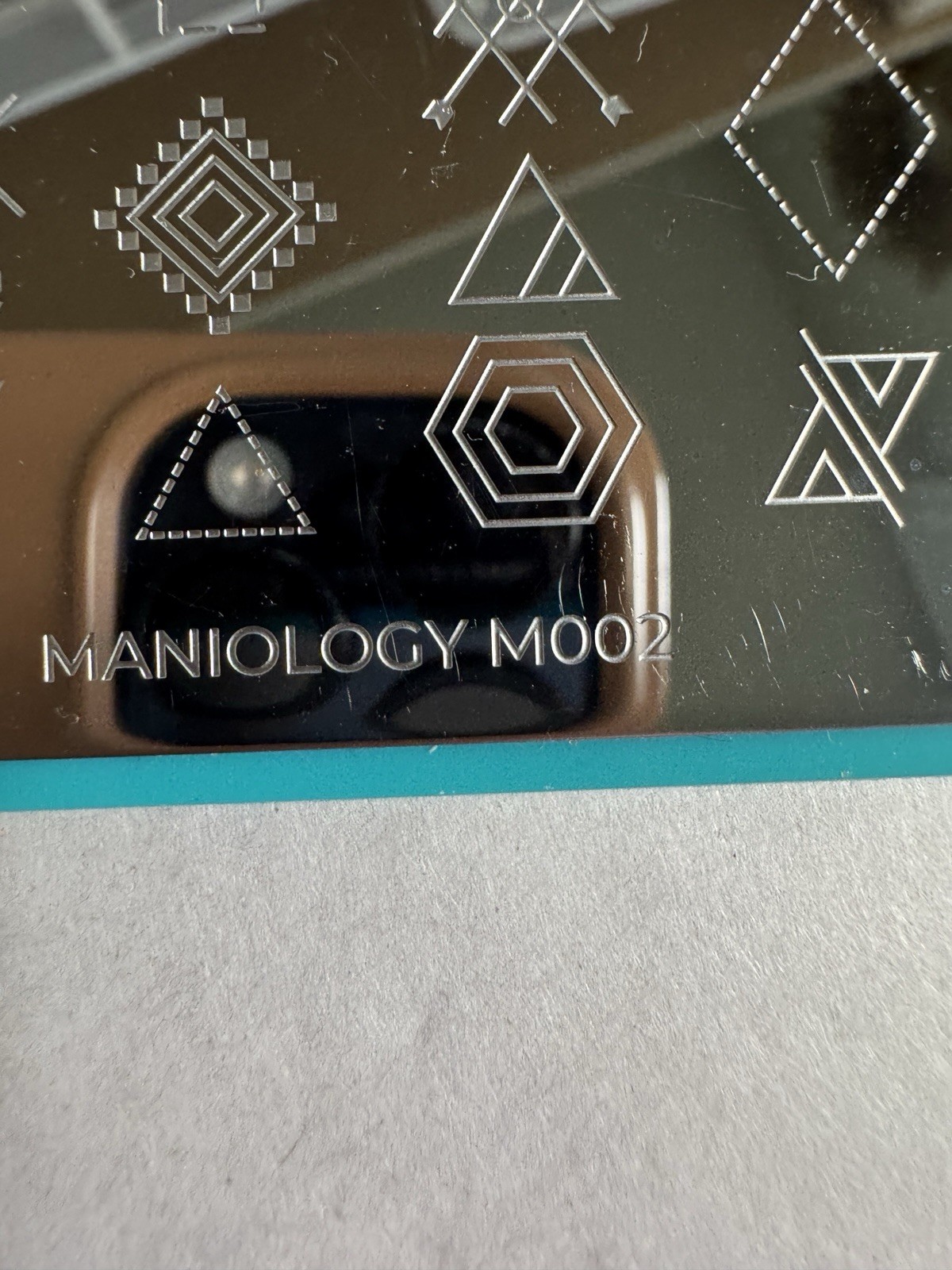 HTF Maniology ManiXMe M001 & M002 January 2019 Moon Galaxy Nail Stamping Plates