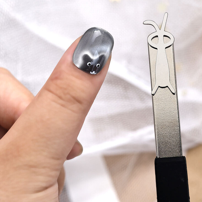 Nail Art Styling Wire Rabbit Bear Cat Eye Magnet Stick Tools For Polish Effects