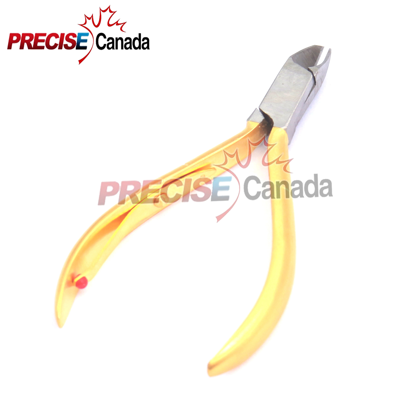 4″ PRO CUTICLE NIPPERS ACRYLIC NAIL CLIPPER 1/2 JAW SS
