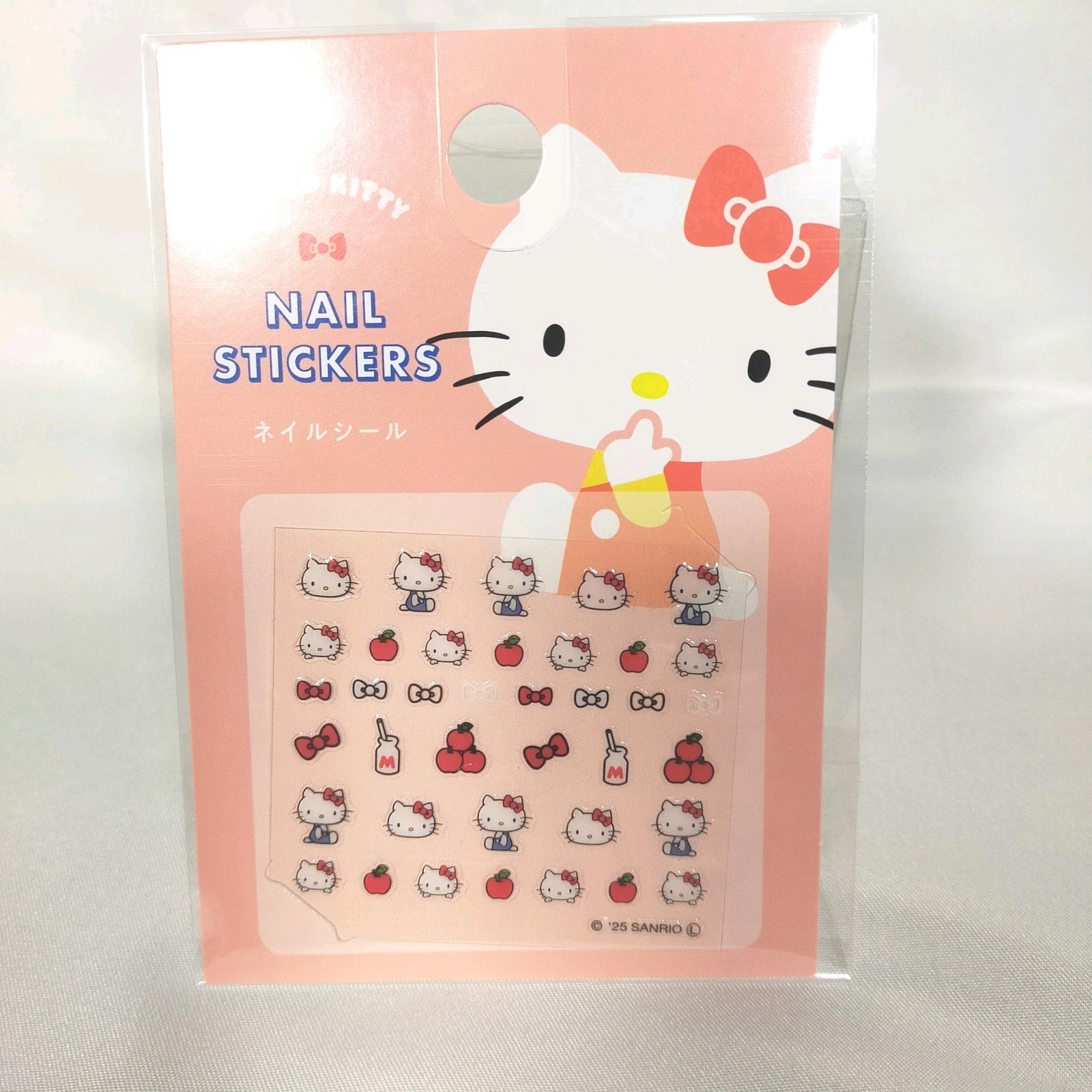 Sanrio Nail Sticker Set 4pcs Hello Kitty Kuromi My Melody Japan