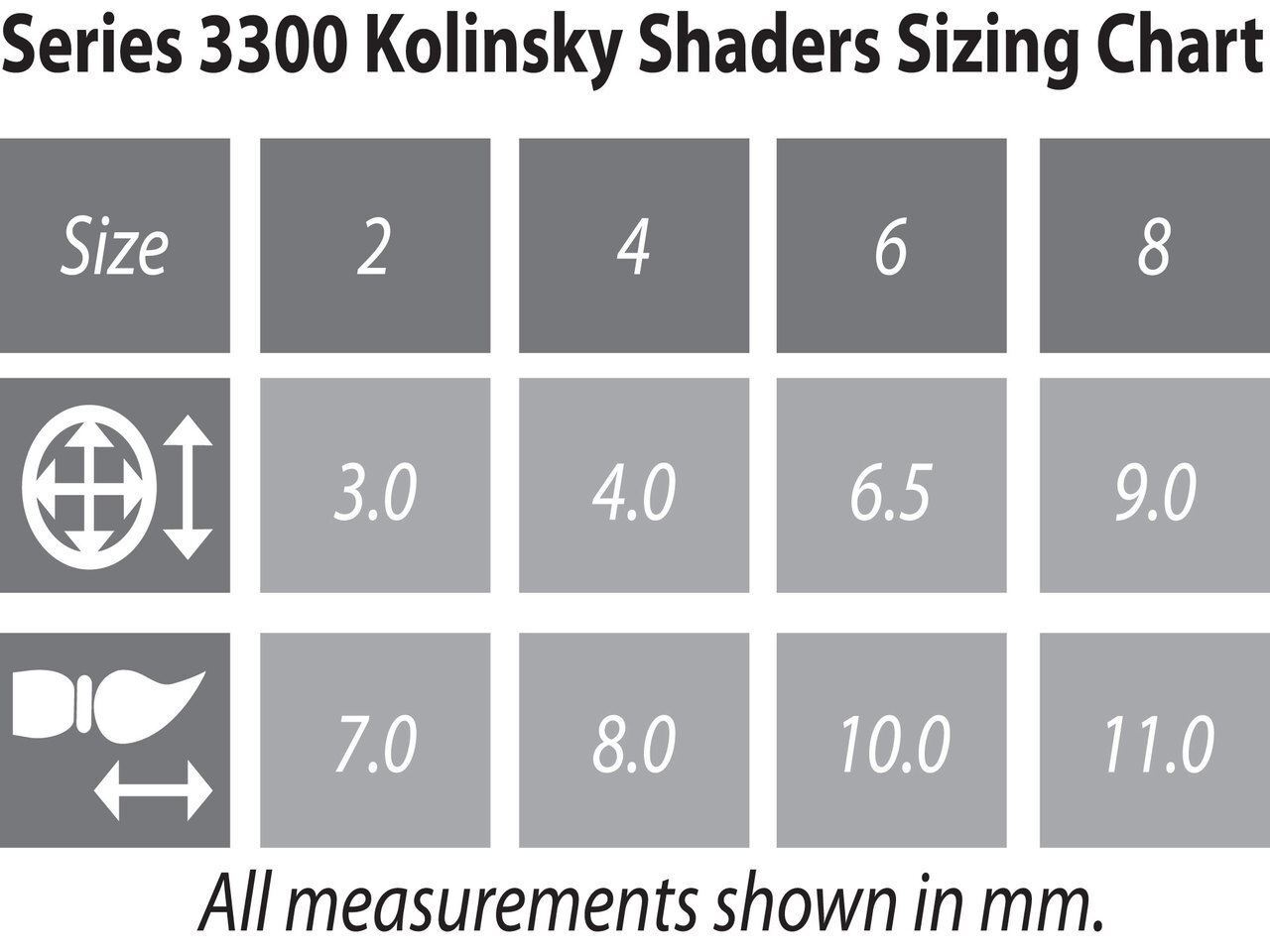 3300 Kolinsky Pure Sable Shader Brush