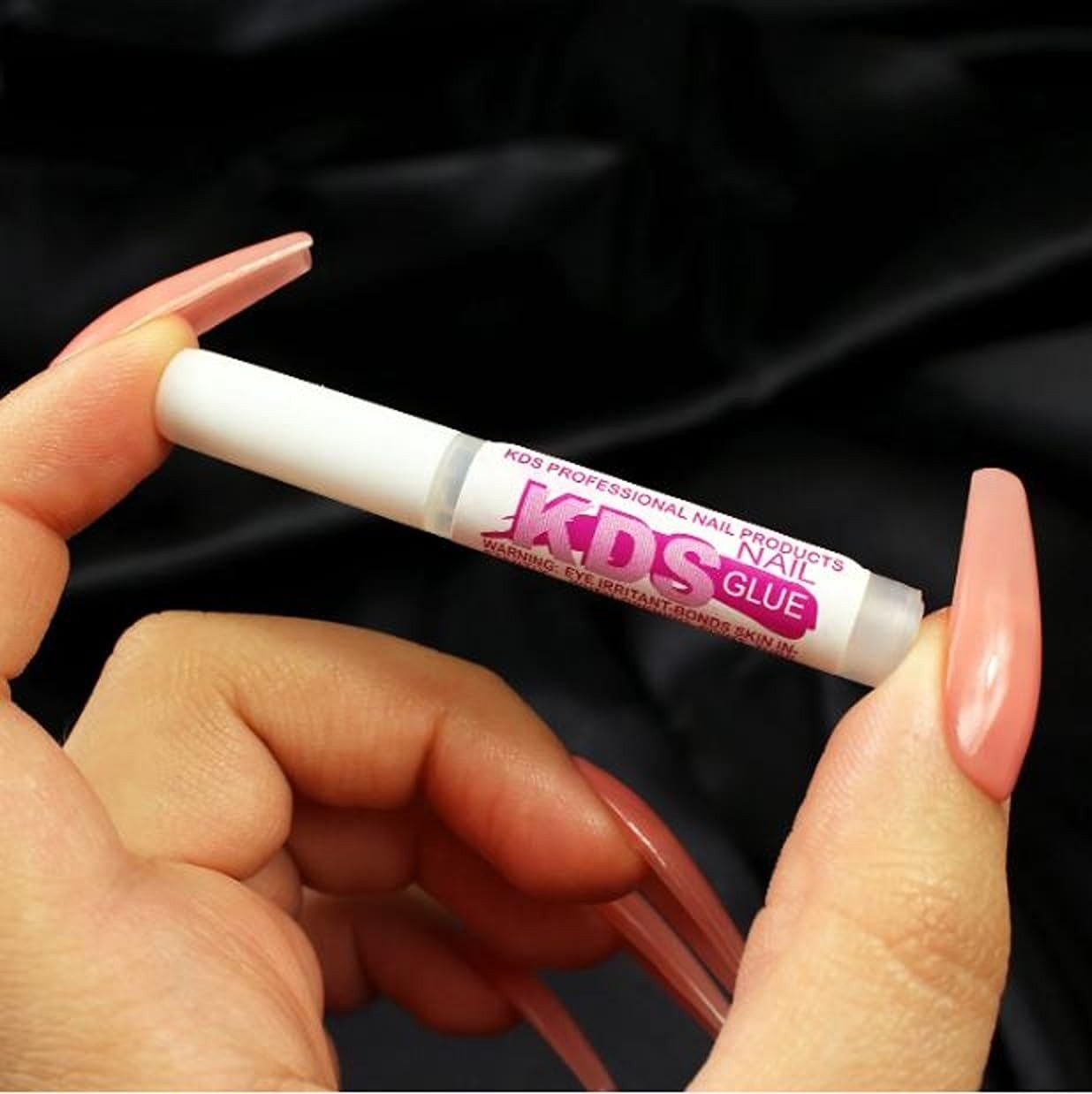 5 Pcs Nail Tip Glue – Super Bond Adhesive, 0.07 oz Each for Pro Nails