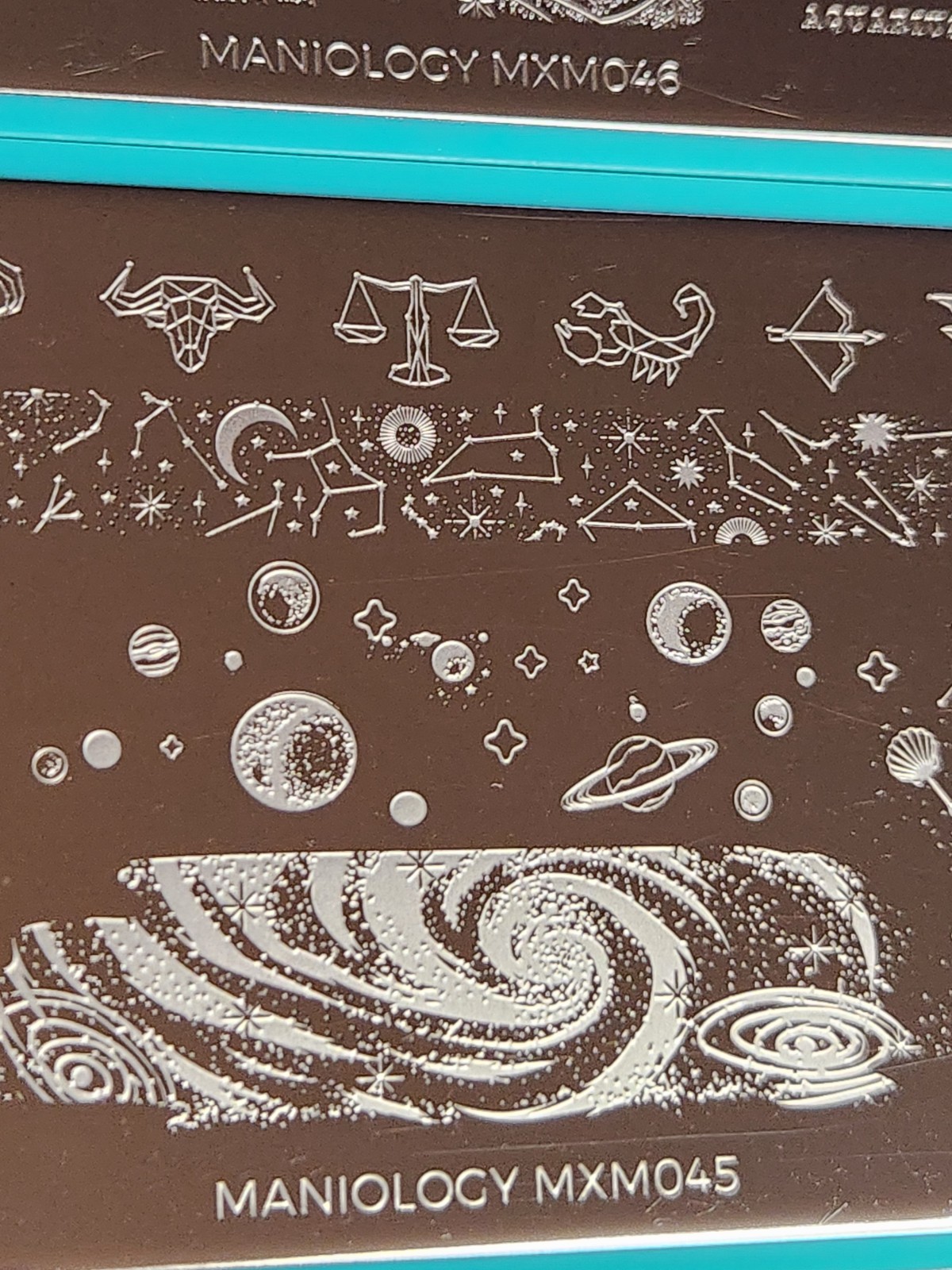 Maniology MXM045 & MXM046 Astrology Nail Stamping Plates