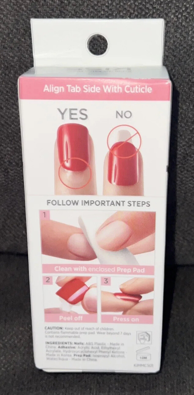 Kiss imPRESS Press-On💅Medium Length Nails CANDY🍬SYRUP&YOUNG💕LOVE{30Nails Ea}