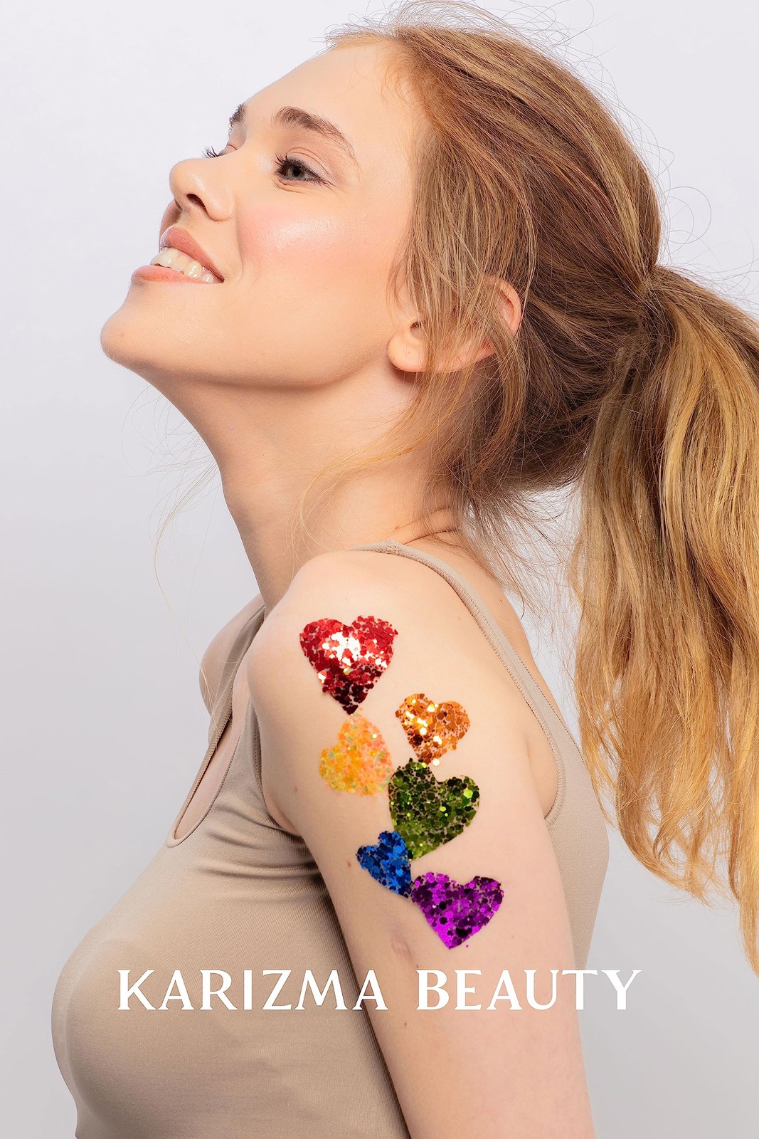 Love is Love. 6X 10g Chunky Face Glitter, Pride Rainbow, Hair Eye and Body Sp…