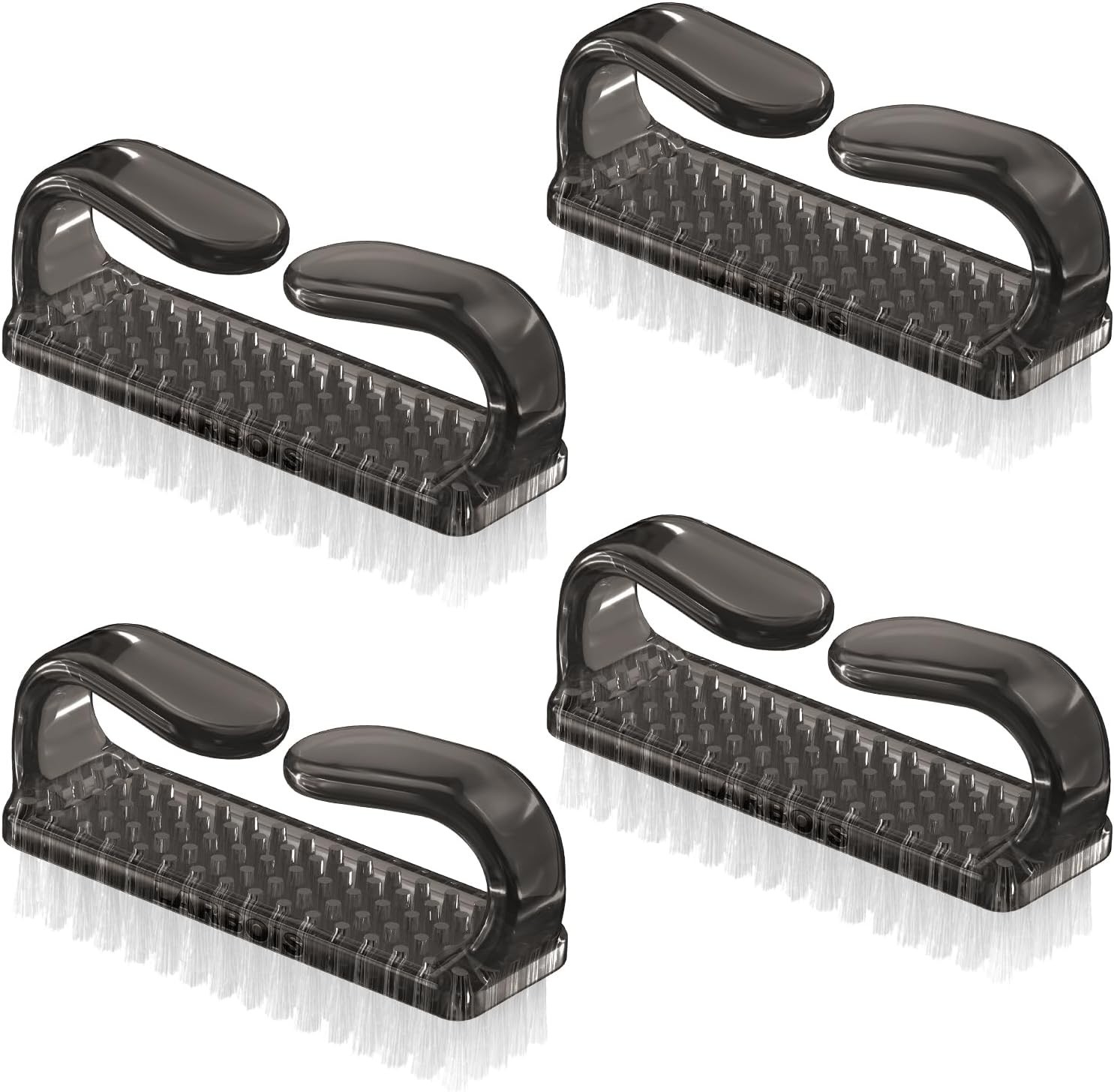 Ergonomic Nail Cleaning Brushes – 4-Pack for Gentle and Effective Care