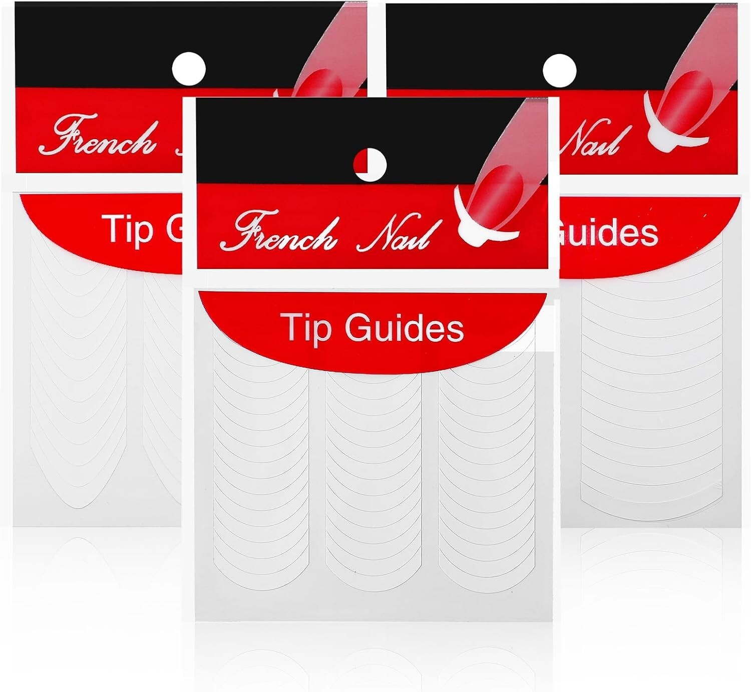 French Tip Guides Sticker Assorted Manicure Stripe Edge Nail Art Decoration DIY