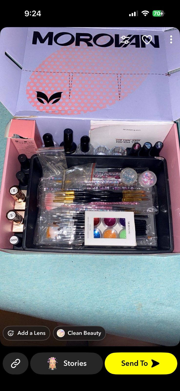 gel x nail extensions kit, born pretty polish, everything you need